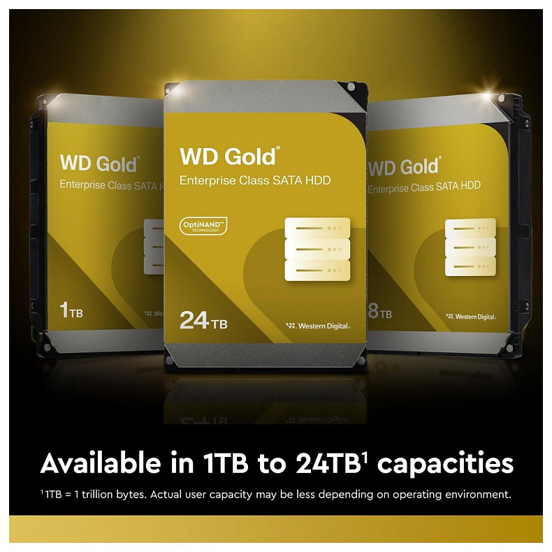 Жесткий диск WD 6TB 3.5" 7200 256MB SATA Gold