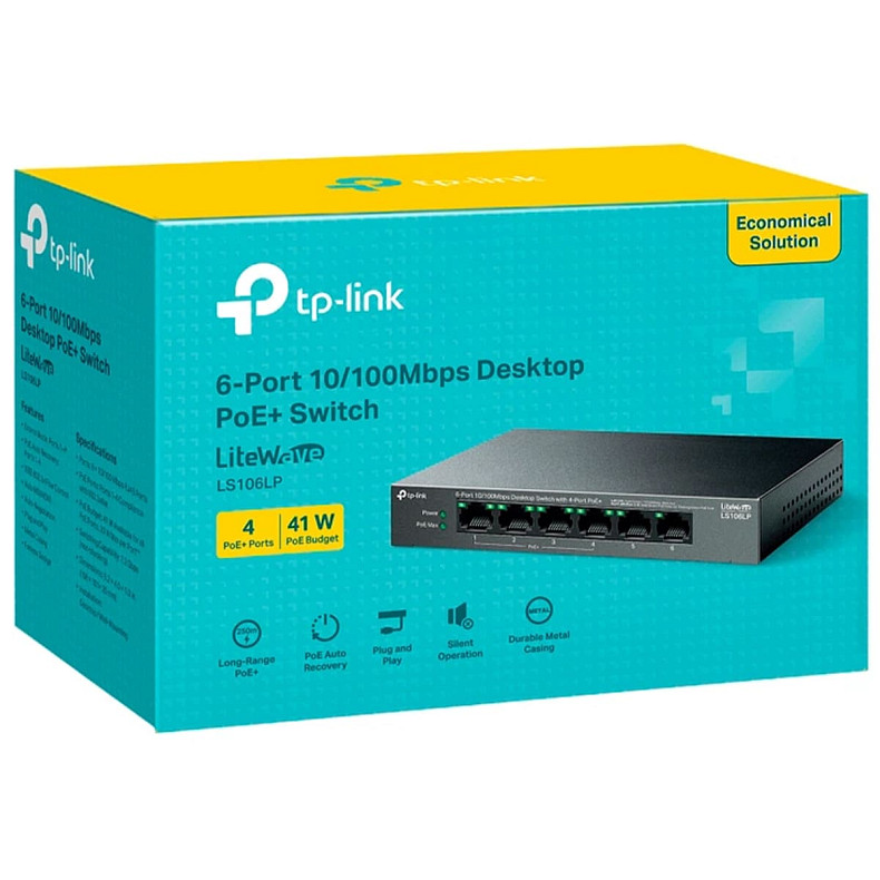 Комутатор Tp-Link LS106LP