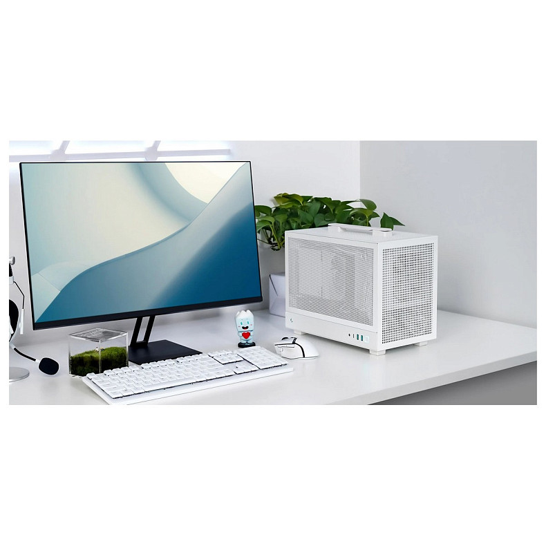 Корпус DeepCool CH160 Mesh White (R-CH160-WHNMI0-G-1) без БП