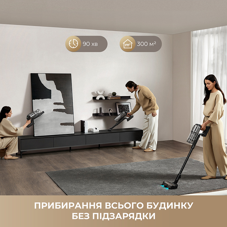 Беспроводной пылесос Dreame Z30 AquaCycle