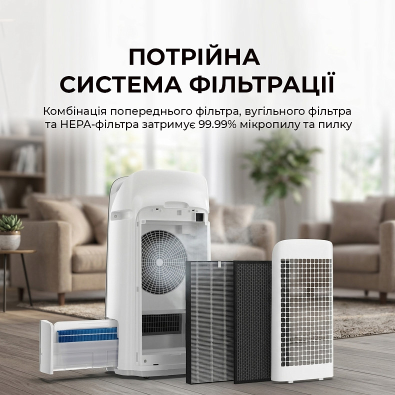 Воздухоочиститель Sharp UA-KCP100E-W