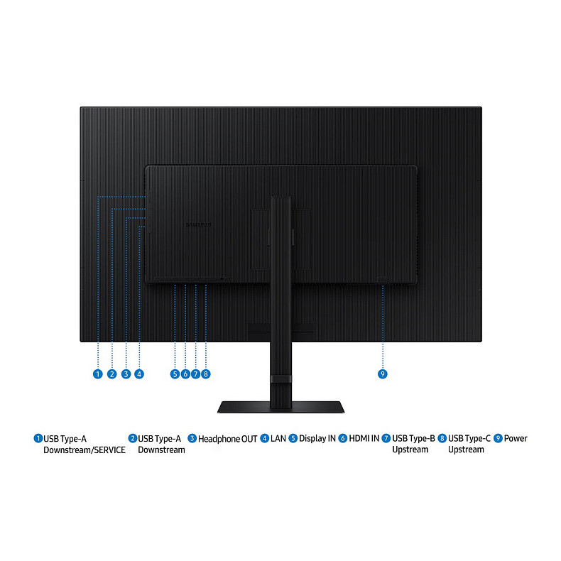 Монитор Samsung 37"S37D802 HDMI, DP, VA, 3840x2160, 4ms