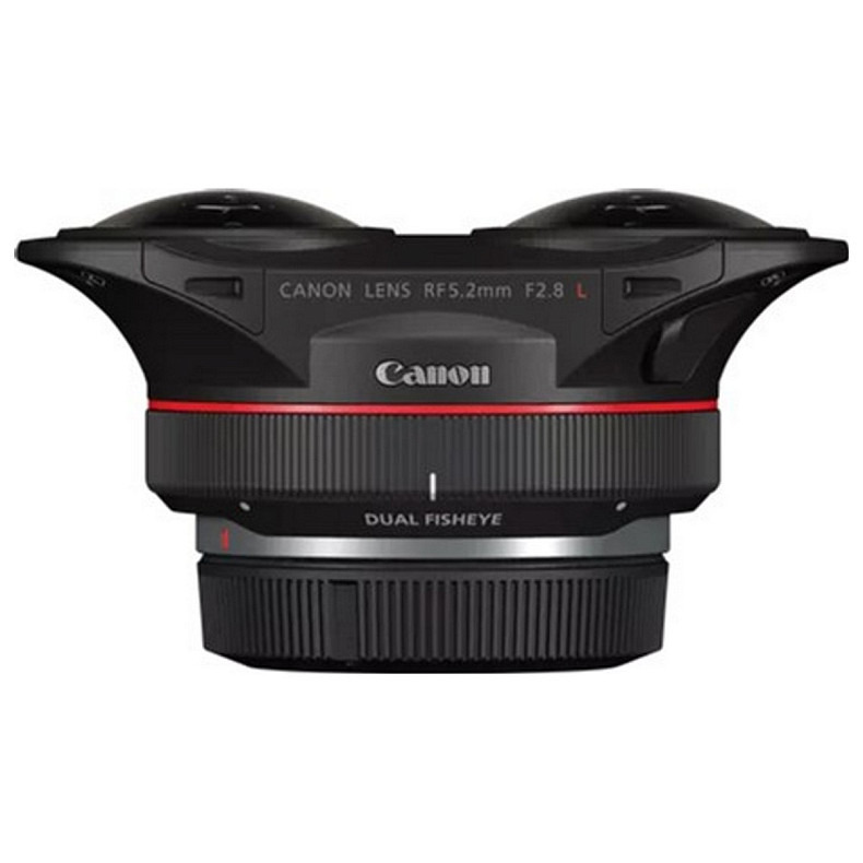 Об'єктив Canon RF 5.2mm f/2.8 Dual Fisheye