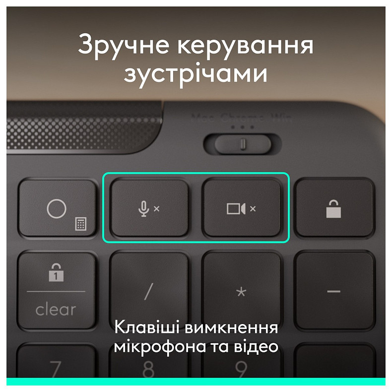 Комплект (клавиатура, мышь) Logitech Signature Slim Combo MK620 Graphite (920-013349)