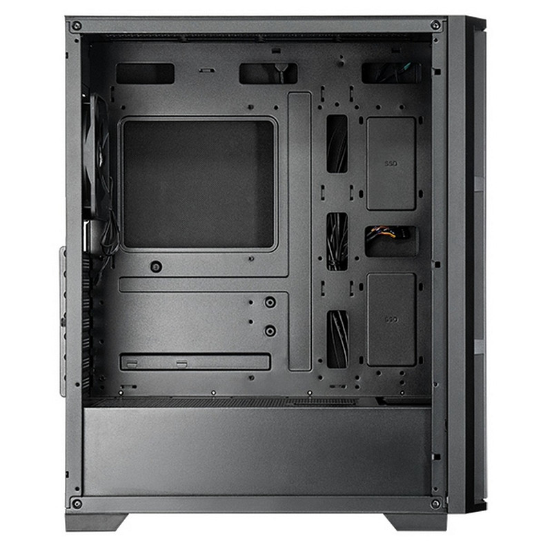 Корпус Chieftec Pro Midi Q AS-02B-OP ATX, без БЖ, Black