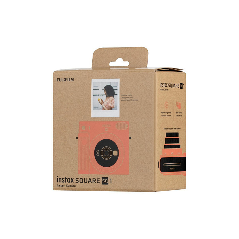 Фотокамера миттєвого друку Fujifilm INSTAX SQ1 TERRACOTTA ORANGE