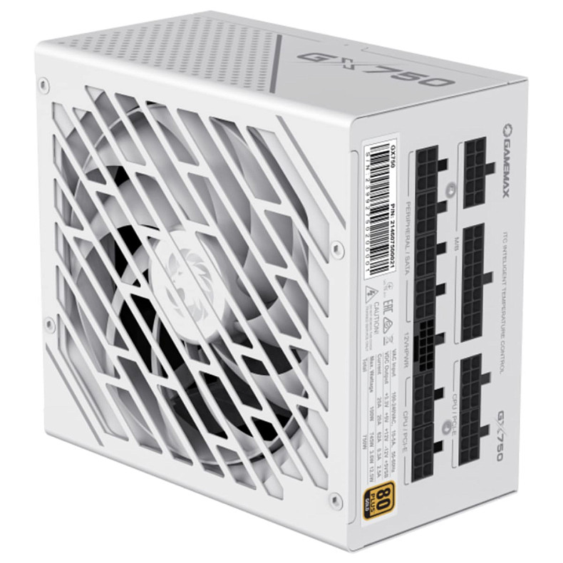 Блок питания GameMax GX-750 PRO WH (ATX3.0 PCIe5.0)