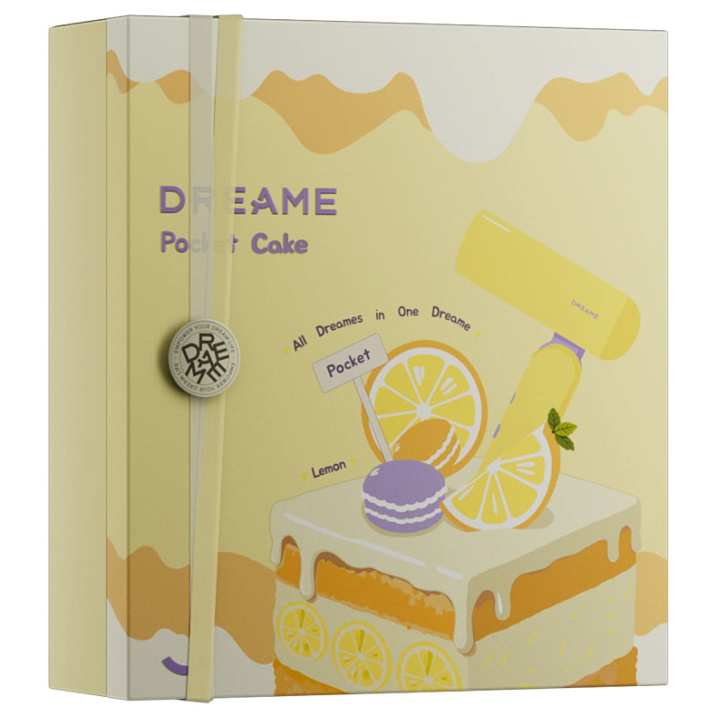 Фен Dreame Pocket Cake Yellow-Lemon Parfait (AHD51C-YL)