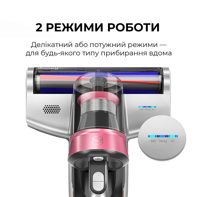 Ручной пылесос JIMMY с УФ-лампой для мягкой мебели BX5 Pro