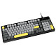 Клавиатура Ajazz AF98 Black USB-C Black Gray Yellow (AF98-BGY)