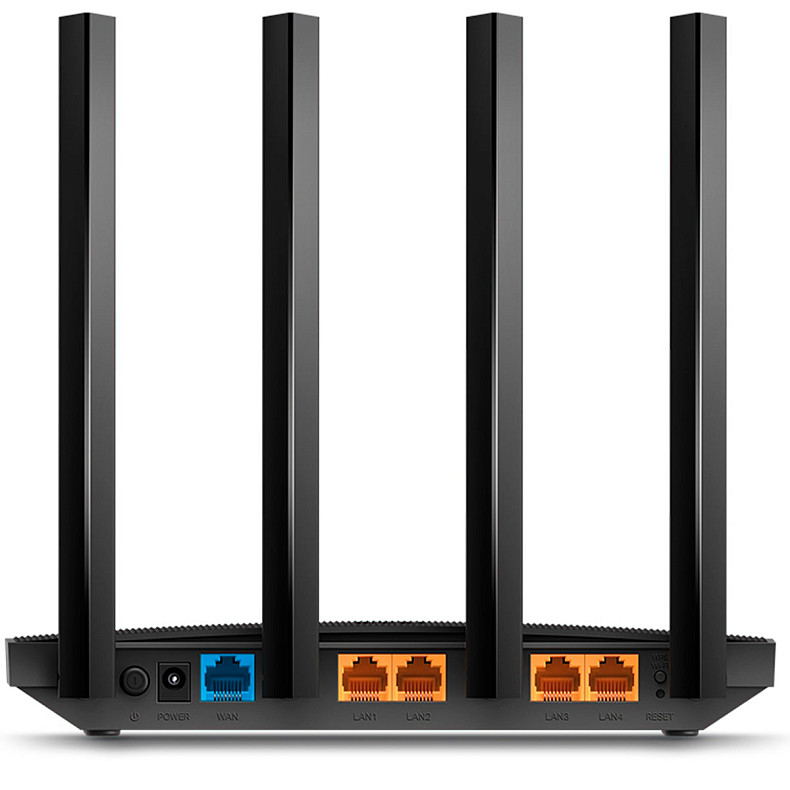 Роутер TP-Link ARCHER A6 (AC1200, MU-MIMO, 4хLAN Gbit, 1хWAN Gbit, 4 антенны)