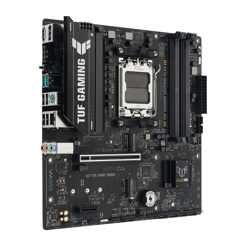 Материнcька плата ASUS TUF GAMING A620AM-PLUS sAM5 A620 4xDDR5 HDMI DP mATX