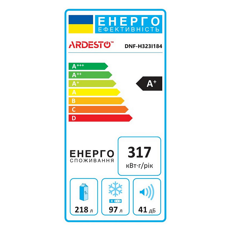 Холодильник Ardesto DNF-H323I184