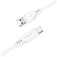 Кабель USB 2.0 USB-A to USB-C, 1,2 м, 3.0A, TPE C3-04 White Acefast