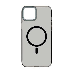 Чехол-накладка Armorstandart Y23 MagSafe для Apple iPhone 15 Transparent Black (ARM68566)