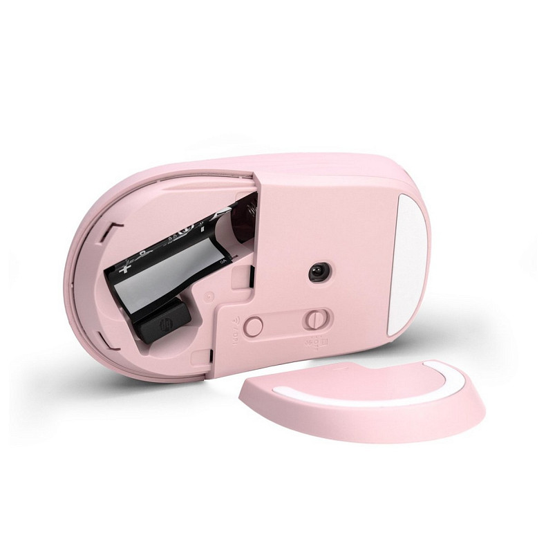 Миша HP 400 Quiet, WL/BT, рожевий