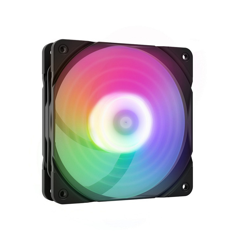 Корпусний вентилятор Zalman AF120R ARGB 120мм, 800-1500rpm, 4pin, PWM, 3pin+5VARGB, 24,3dBa, чорний