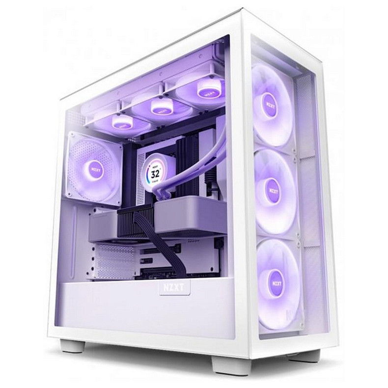 Корпус NZXT H7 Elite RGB White (CM-H71EW-02)