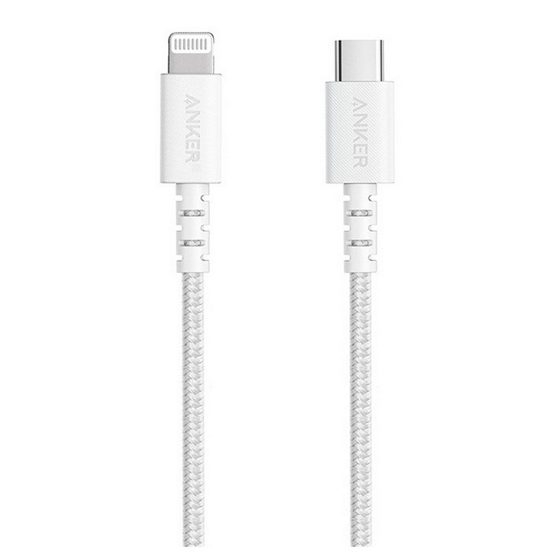 Кабель ANKER Powerline Select+ USB-C to Lightning - 1.8м V3 (Білий)