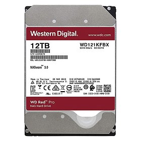 Жесткий диск WD Red Pro NAS HDD SATA 12.0TB (WD121KFBX)