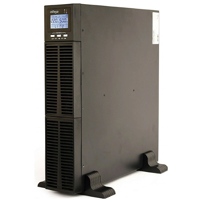 ИБП EnerGenie On-Line 3000VA, синусоидальный сигнал EG-UPSO-RACK-3000