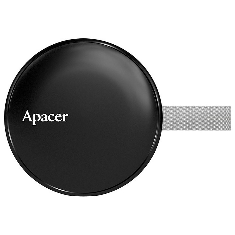 SSD диск Apacer Magnetic Portable AS725 Black 1TB USB (AP1TBAS725B-1)