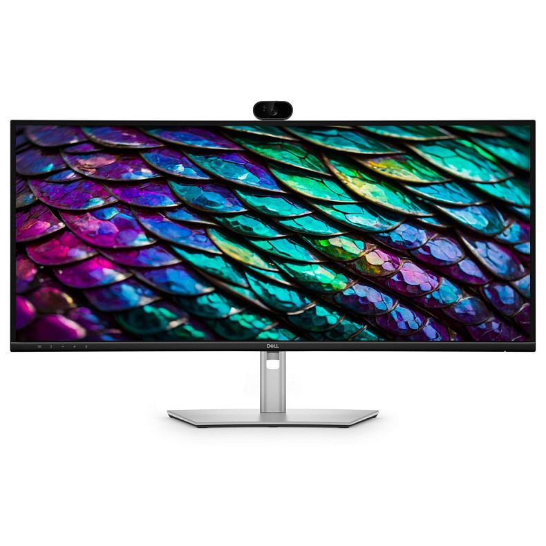 Монітор DELL 34" P3426WEB HDMI, DP, USB-C, RJ-45, MM, IPS, 3440x1440, 21:9, 100Hz, sRGB 99%, CURVED,