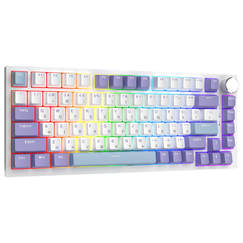 Клавіатура Ajazz AK820 Sea Salt Switch White USB-C (AK820-SS-PWB)