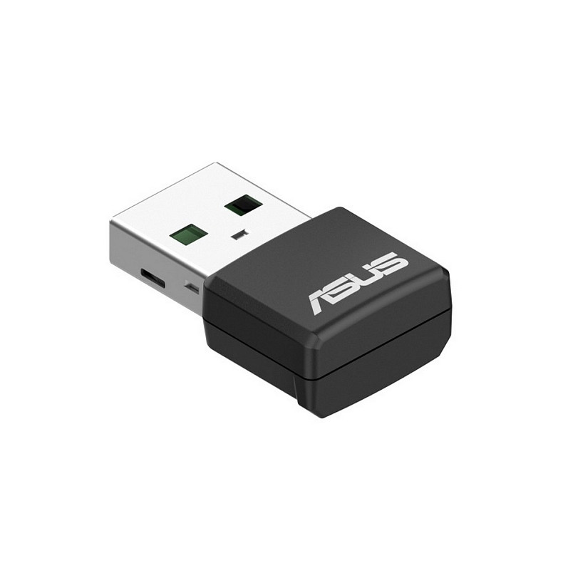 Беспроводной адаптер Asus USB-AX55 Nano (AX1800 Wi-Fi 6, WPA3, MU-MIMO, USB2.0)