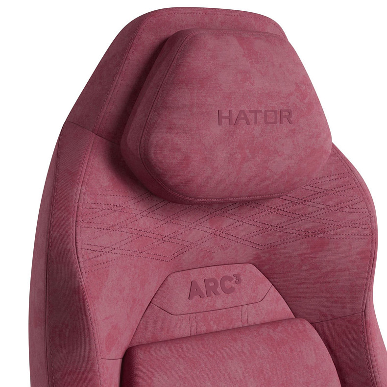 Крісло для геймерів HATOR Arc 3 L Velour (HTC3444L) Orchid Pink