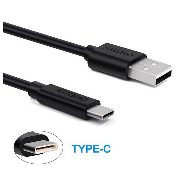 Кабель Choetech USB - USB-C, 1м (AC0002)