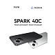 Смартфон TECNO Spark 40C (KM4k) 4/128GB Ink Black