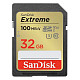 Карта пам'яті SanDisk Extreme V30 SD 32GB C10 UHS-I U3 (SDSDXVT-032G-GNCIN)