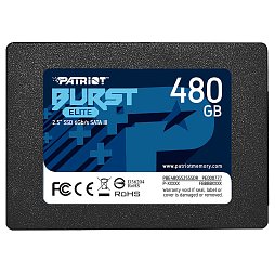 SSD диск Patriot Burst Elite 480GB 2.5" SATAIII TLC (PBE480GS25SSDR)