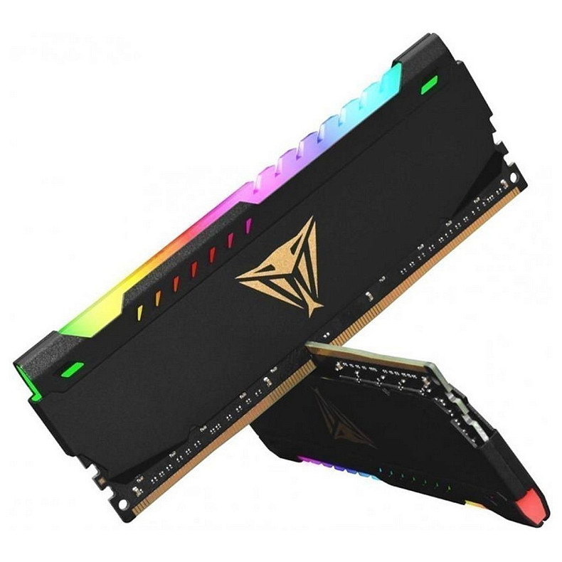 ОЗП Patriot Viper Steel RGB DDR4 2x32GB/3200 Black (PVSR464G320C8K)