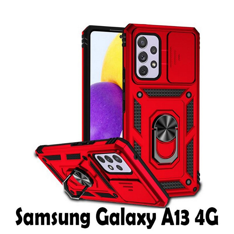 Чeхол-накладка BeCover Military для Samsung Galaxy A13 SM-A135 Red (707395)