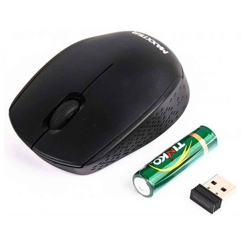 Мышь беспроводная Maxxter Mr-420 Black USB