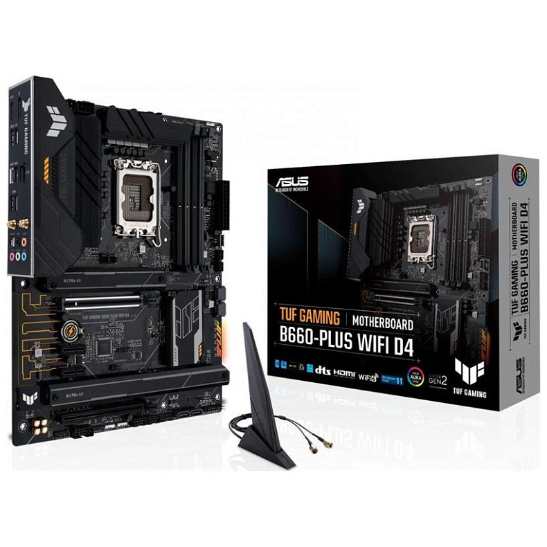 Материнская плата Asus TUF Gaming B660-Plus WiFi D4 Socket 1700