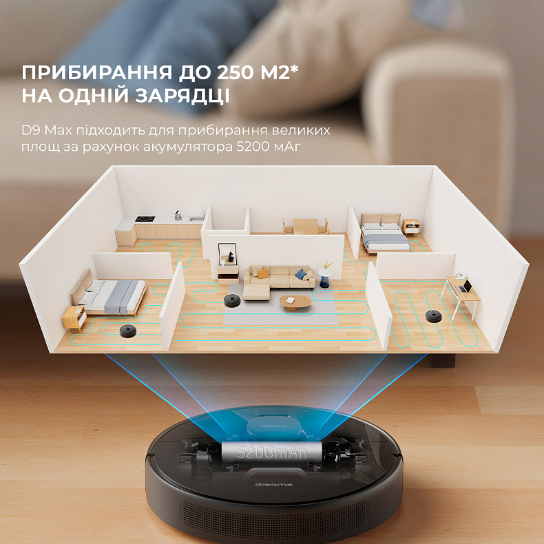 Робот-пылесос Dreame Bot D9 MAX Black