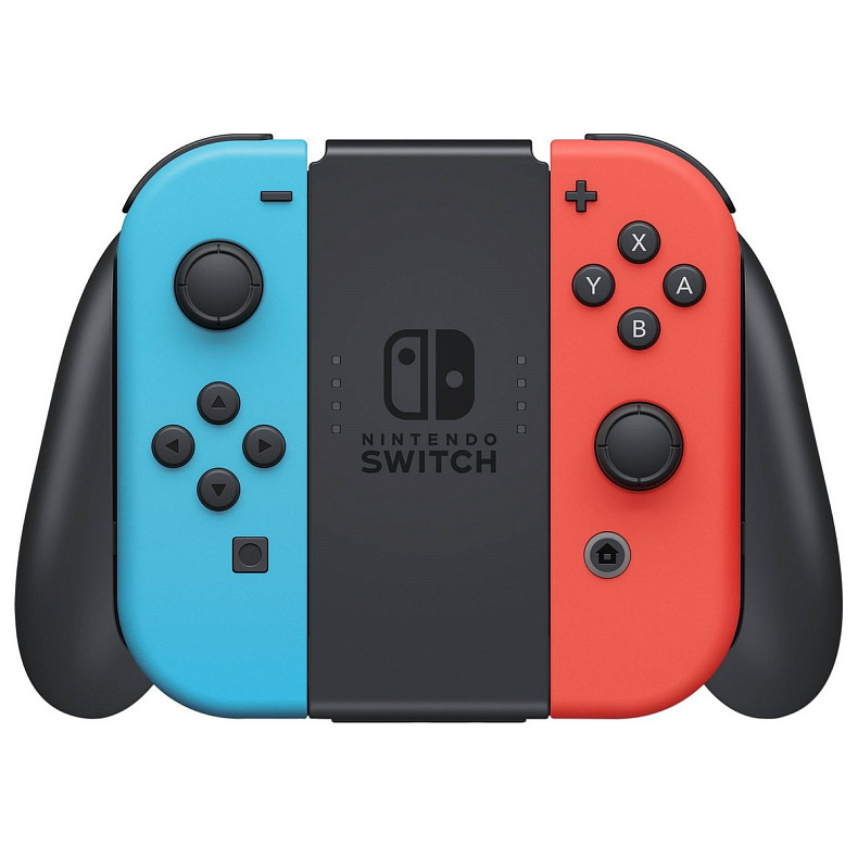 Портативна ігрова приставка Nintendo Switch with Neon Blue and Neon Red Joy-Con 