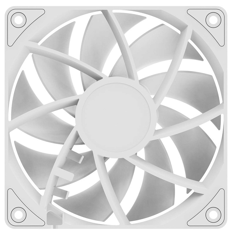 Корпусный вентилятор Ocypus GAMMA F12 WH 120MM (GAMMA-F12-WH1NN00X-GL)