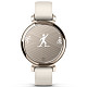 Спортивные часы GARMIN Lily 2 Active Lunar Gold with Bone Silicone
