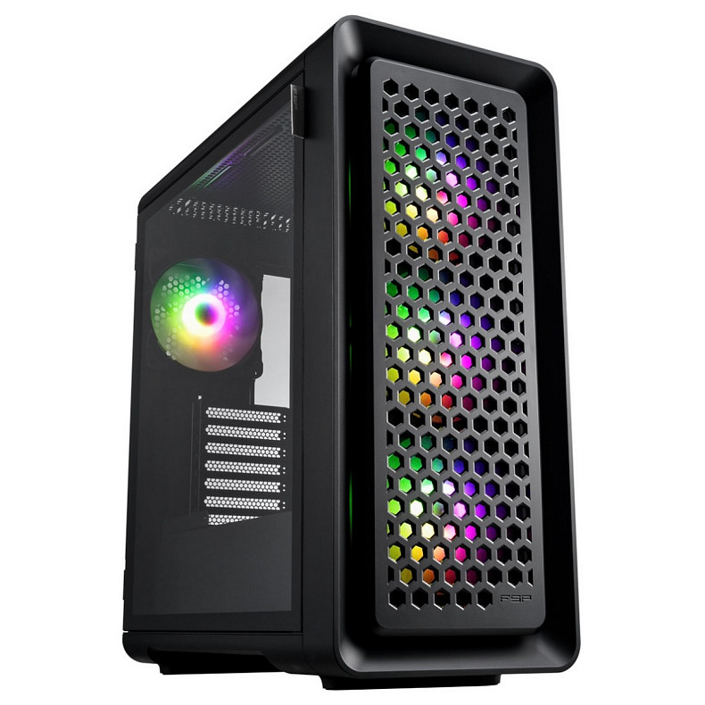 Корпус FSP CUT593AB без БЖ ATX Black