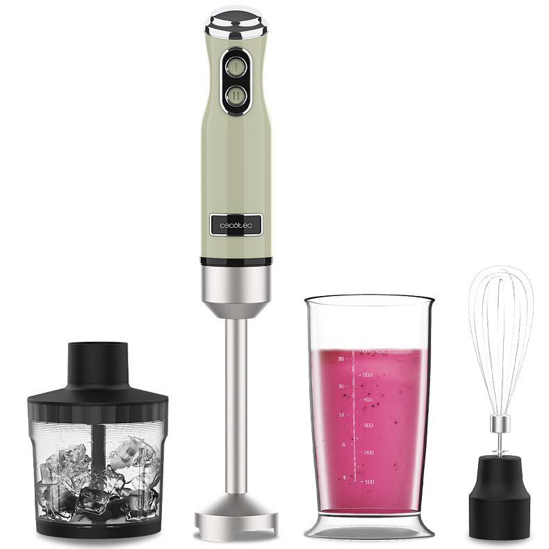 Блендер CECOTEC Power Retro 1200MAX Cream&Crush Green