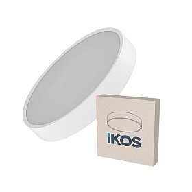 Світильник стельовий з пультом дистанційного керування Ikos Colo 40W 2800-6500К IP20 0002-BLG