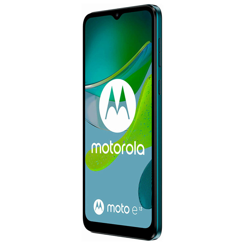 Смартфон Motorola Moto E13 2/64GB Dual Sim Aurora Green (PAXT0035RS)