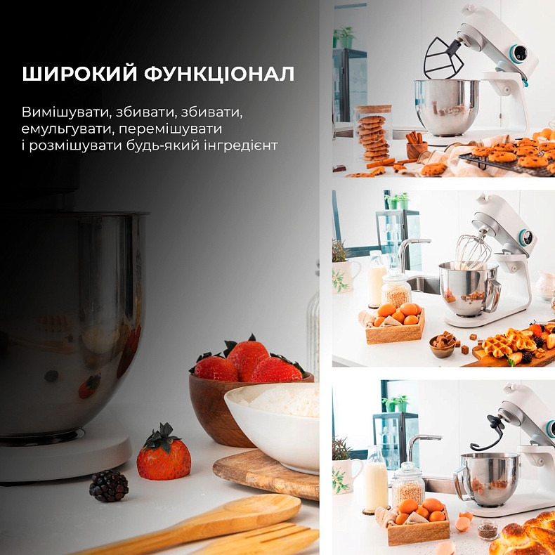 Кухонная машина Cecotec Twist&Fusion 4000 Luxury White