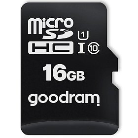 MicroSDHC  16GB UHS-I Class 10 GOODRAM  (M1A0-0160R12)