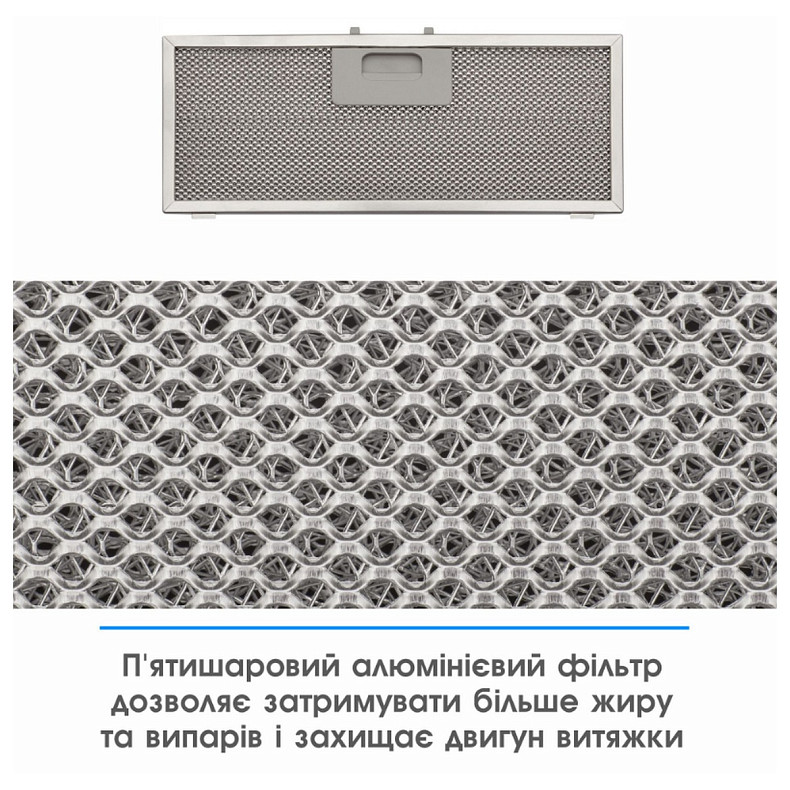 Вытяжка ELEYUS URBAN 800 LED 52 BL