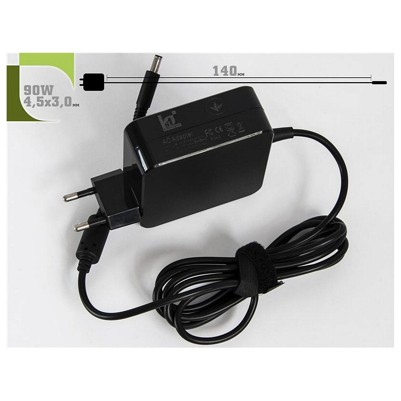 Блок живлення 1StCharger для ноутбука Dell 19.5V 90W 4.62A 4.5х3.0мм Wall Mount (WM1ST19.5V90W4530D)